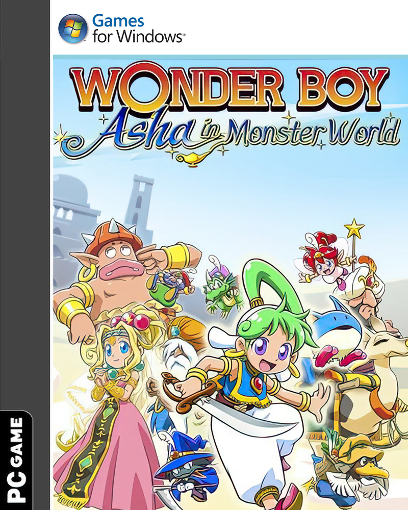 Wonder Boy Asha in Monster World